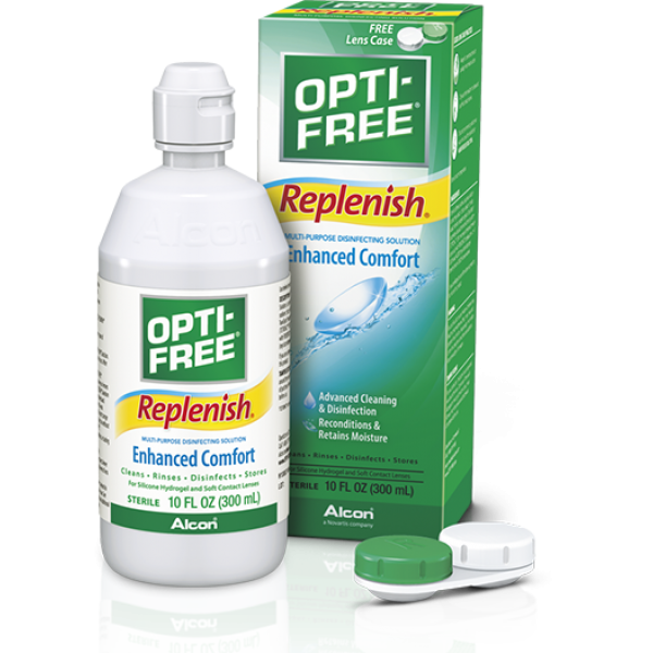 Optifree Replenish Lens Solution (300 ml)